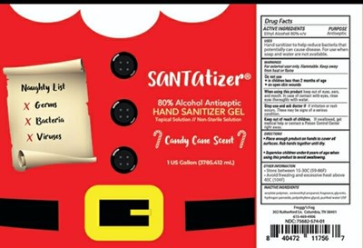 Santatizer Gel (Santa 80 1g)